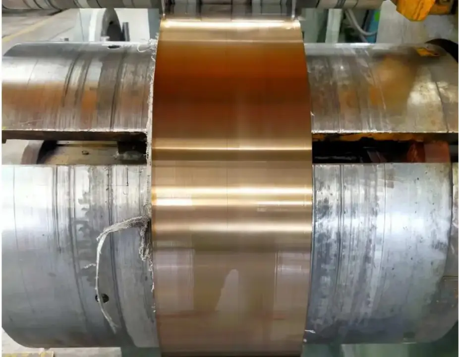 gold Alloy Steel Strips manufacturing
